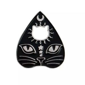 Ouija cat pin